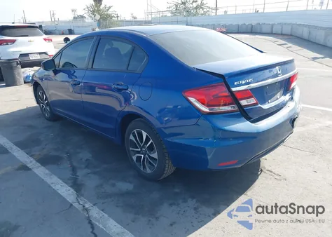 2014 Honda Civic Ex from USA, damaged, VIN 19XFB2F8XEE252544